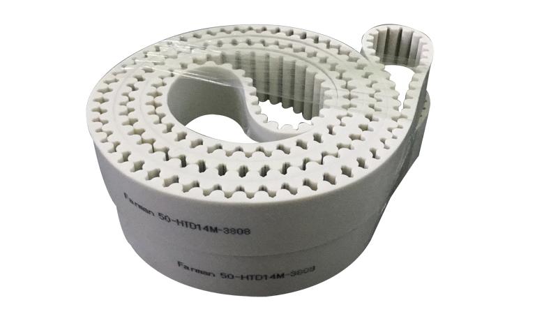 PU open timing belt (HTD STD) Connection